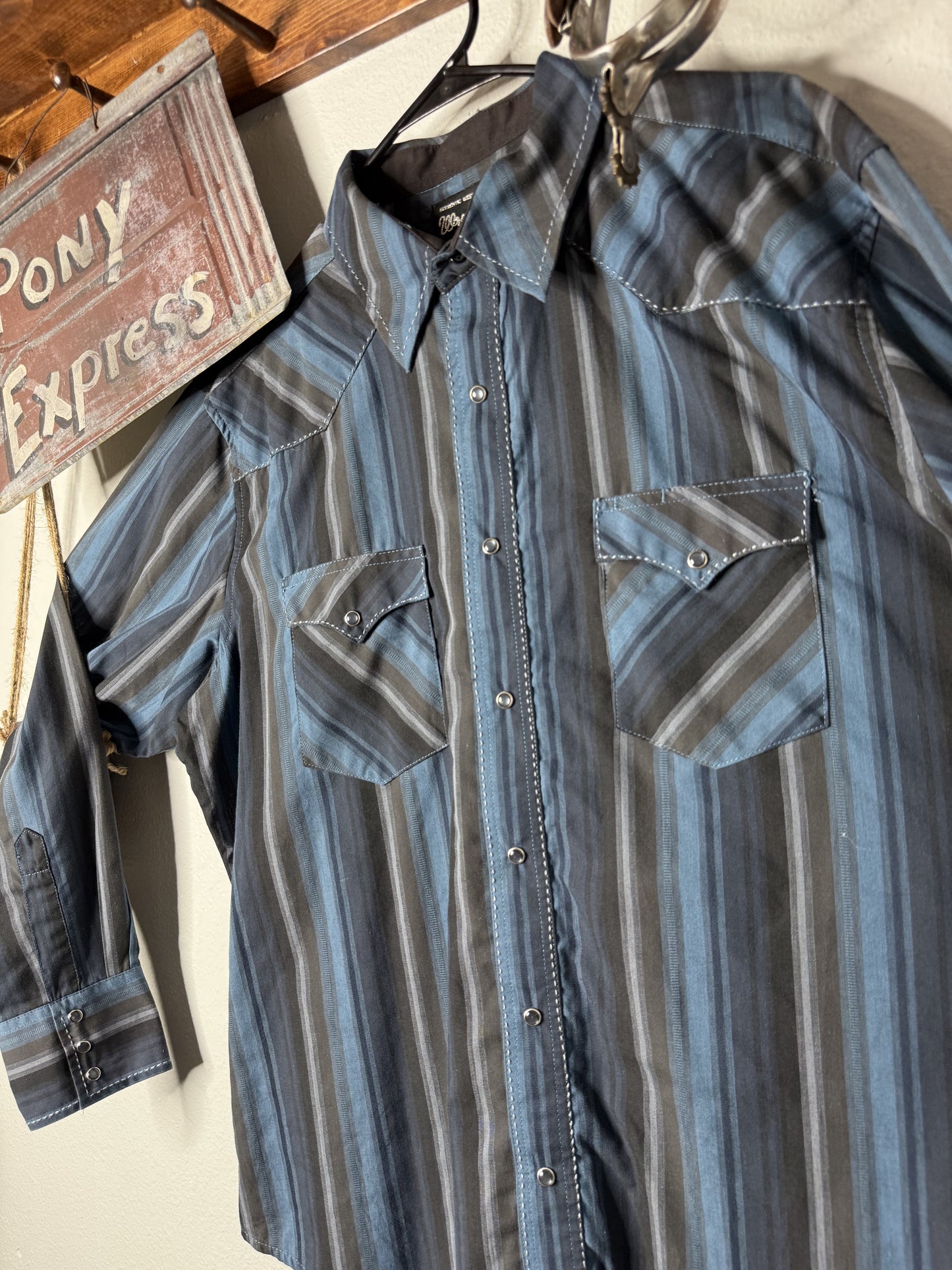Vintage Wrangler Pearl Snap Shirt
