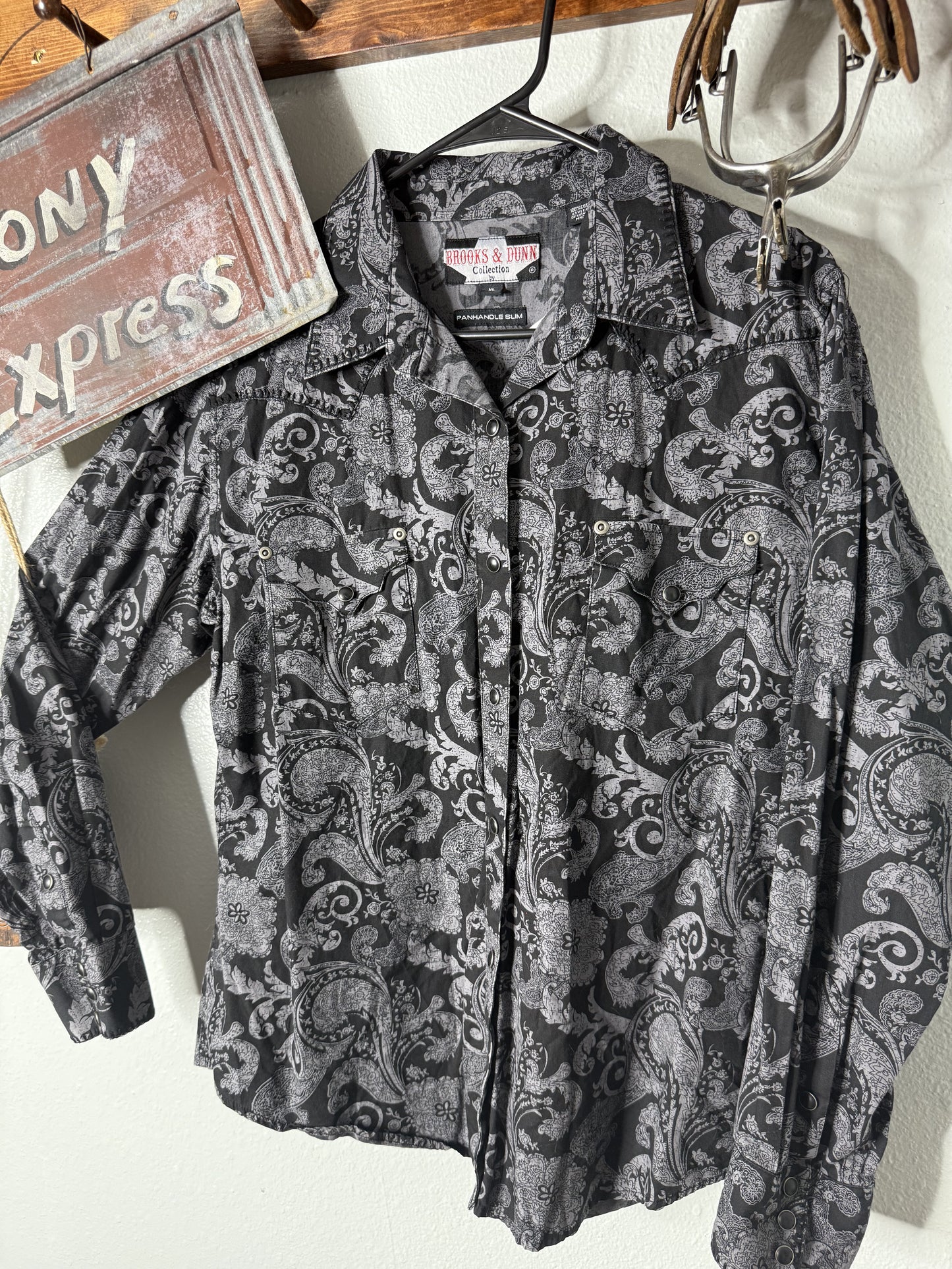 Vintage Brooks & Dunn Pearl Snap Shirt