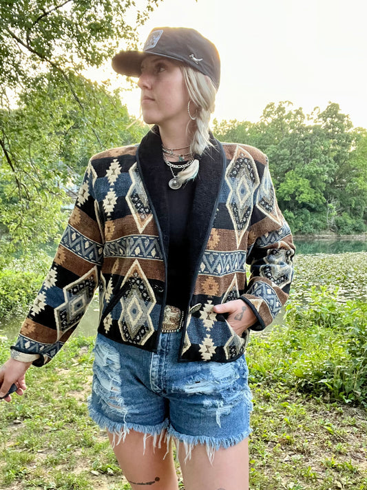 Corporate Cowgirl - Vintage Blazer