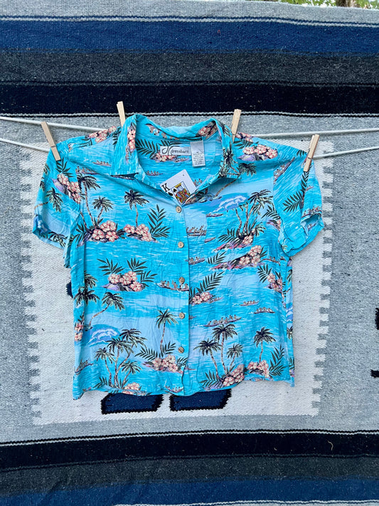 Around the World - Hawaiian Button-Up Shirt