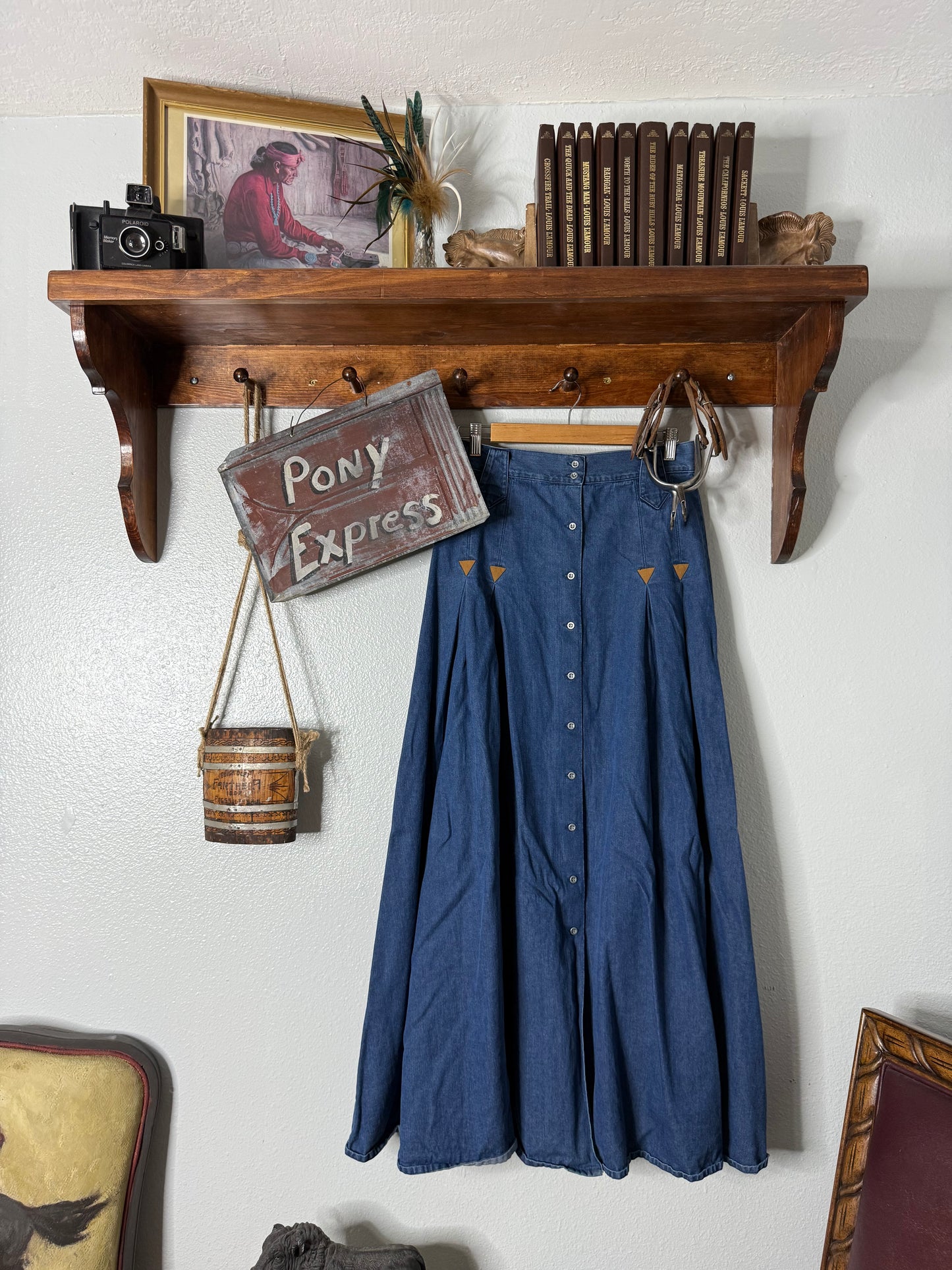 Honeywine - Vintage Frontier Classics Denim Skirt