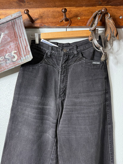 Slick Chick - Vintage Denim & Leather Rockies