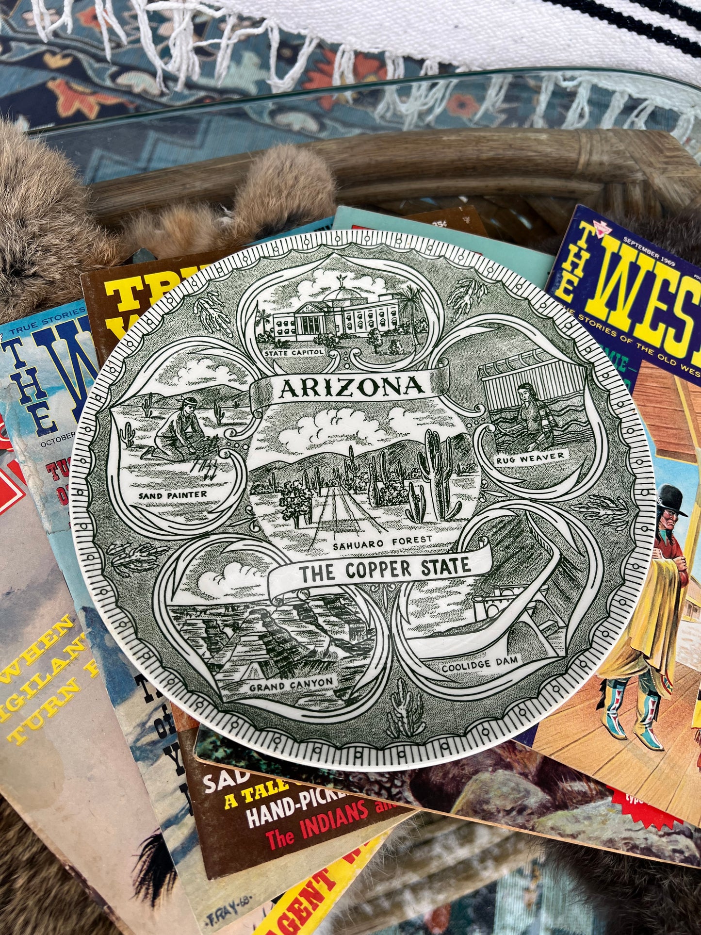 Arizona Vintage Collector’s Plate