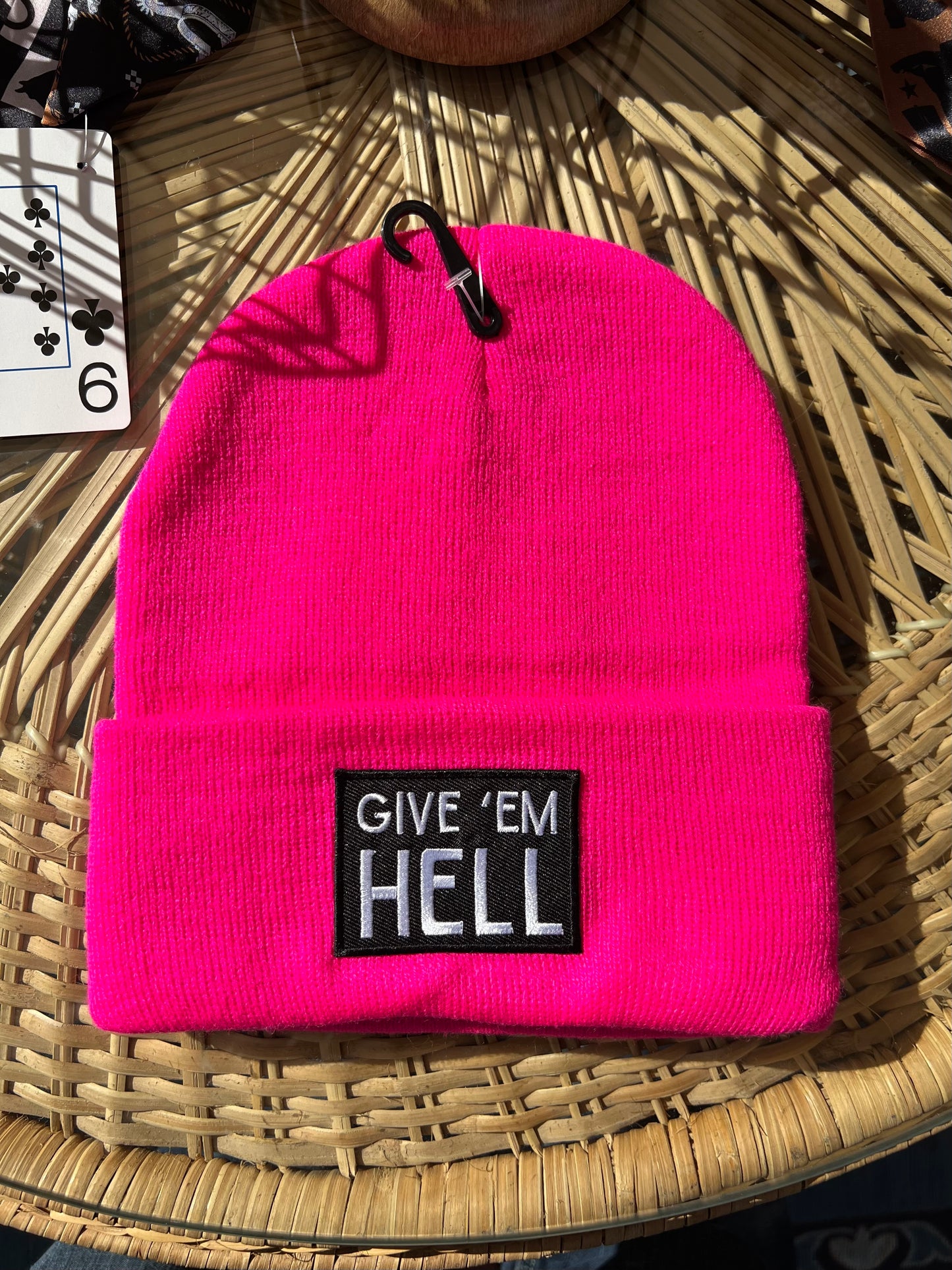 Give em Hell - Patch Beanie