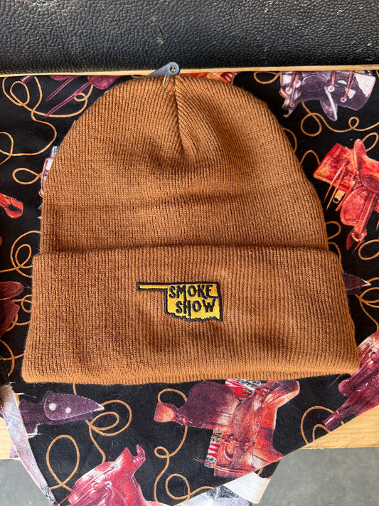 Oklahoma Smoke Show - Patch Beanie