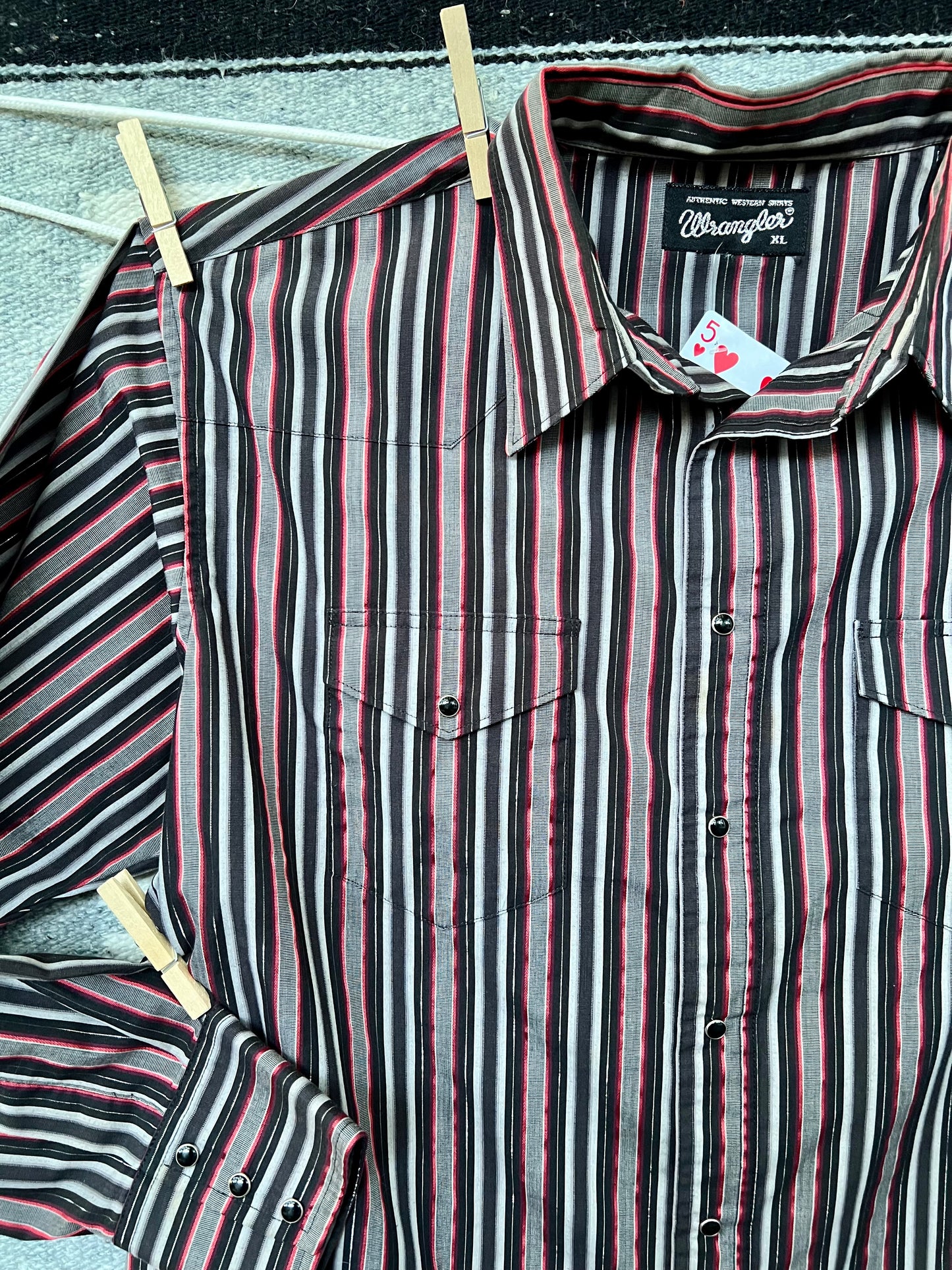 Should’ve Been A Cowboy - Vintage Wrangler Pearl Snap Shirt