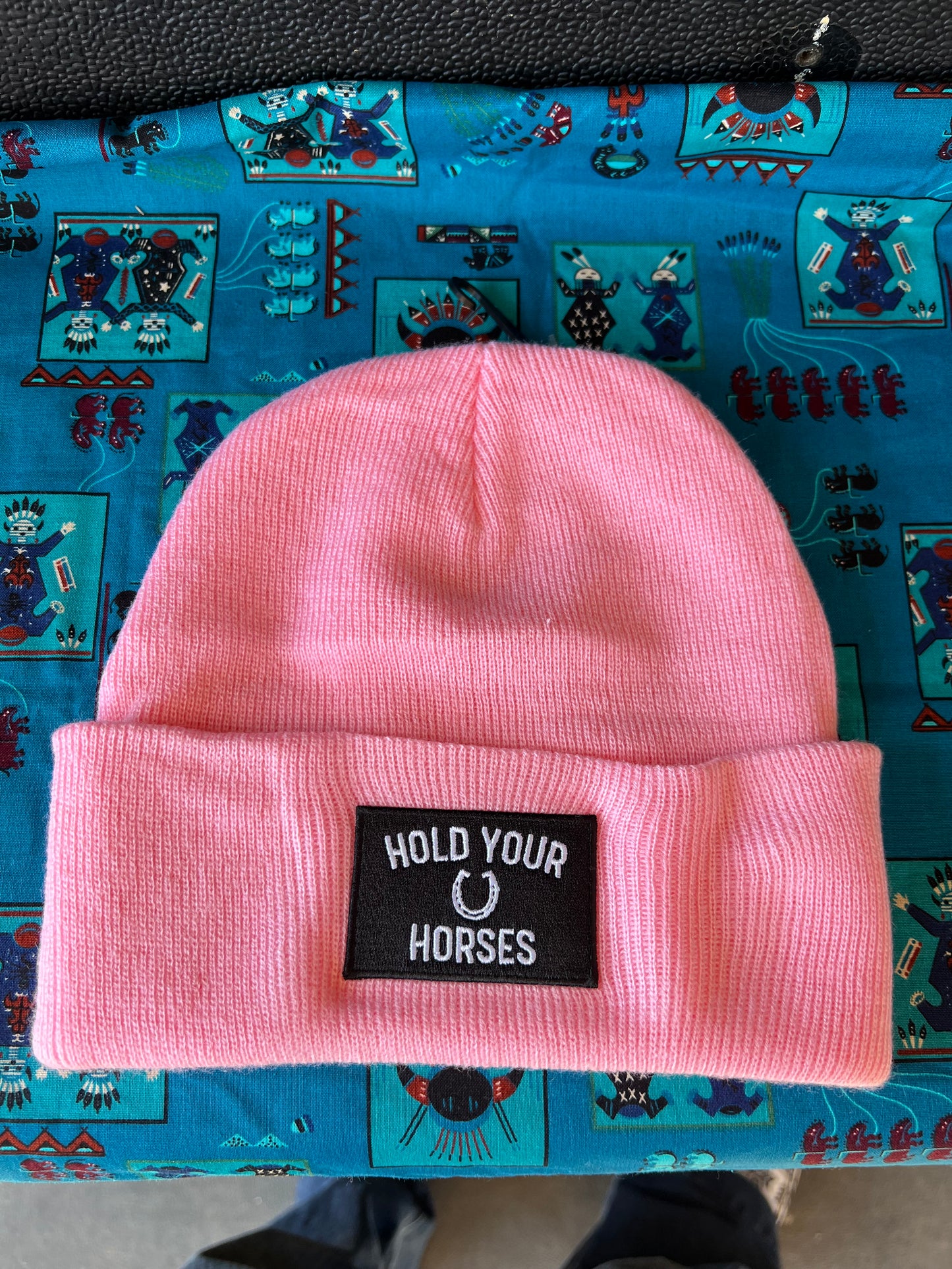 Hold Your Horses - Patch Beanie