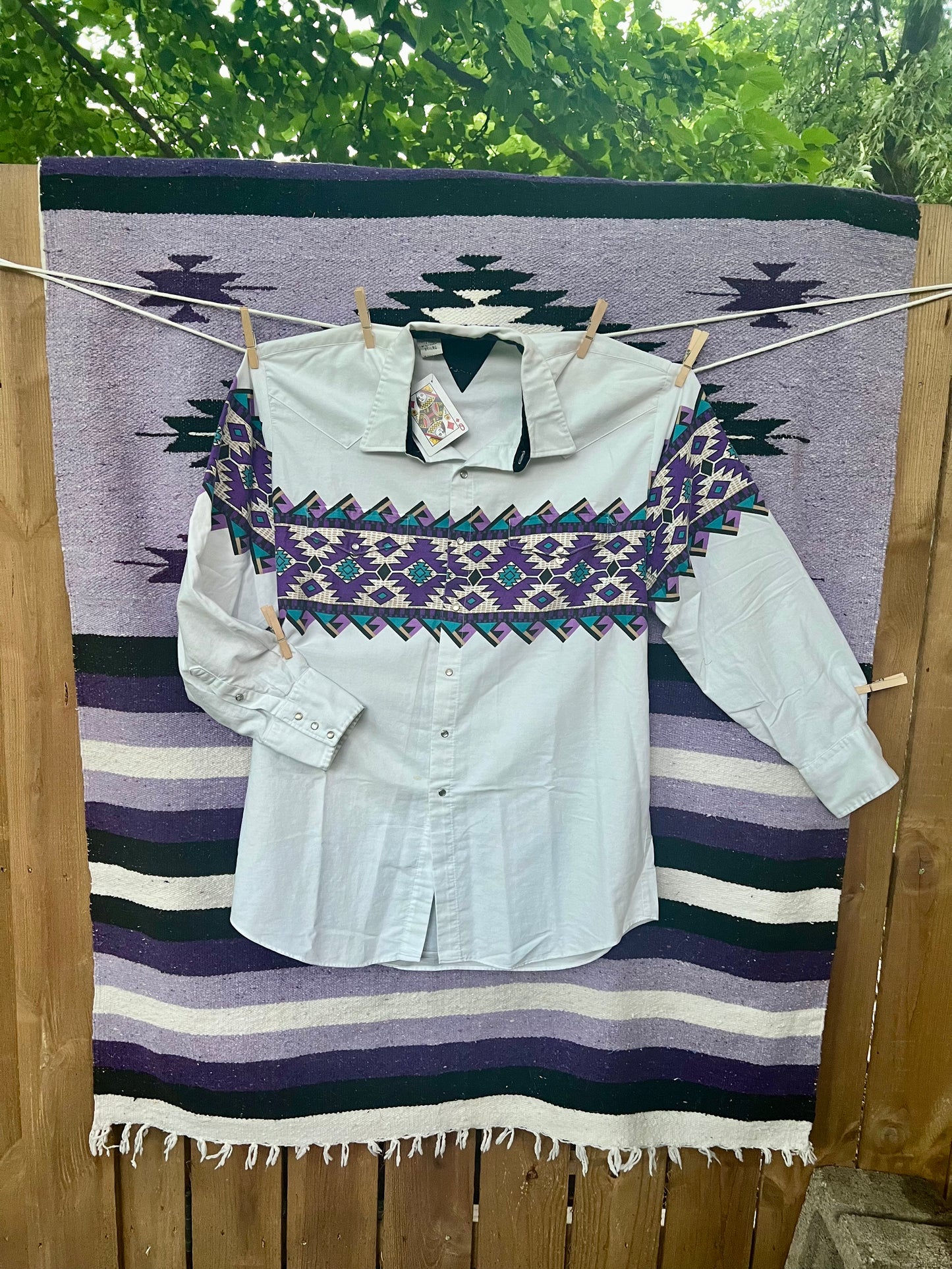 Purple Haze ~ Vintage Roper Pearl Snap Shirt