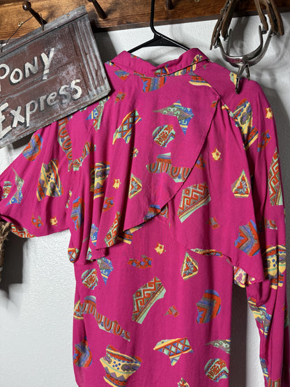 Vintage Rocky Mountain Button-Up Shirt