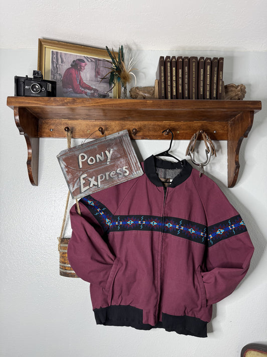 Vintage David James Bomber Coat