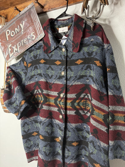 Vintage Sue Brett Aztec Jacket