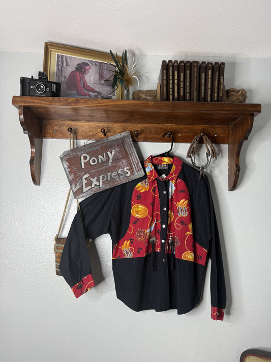 Vintage Ozark Mountain Button-Up Shirt