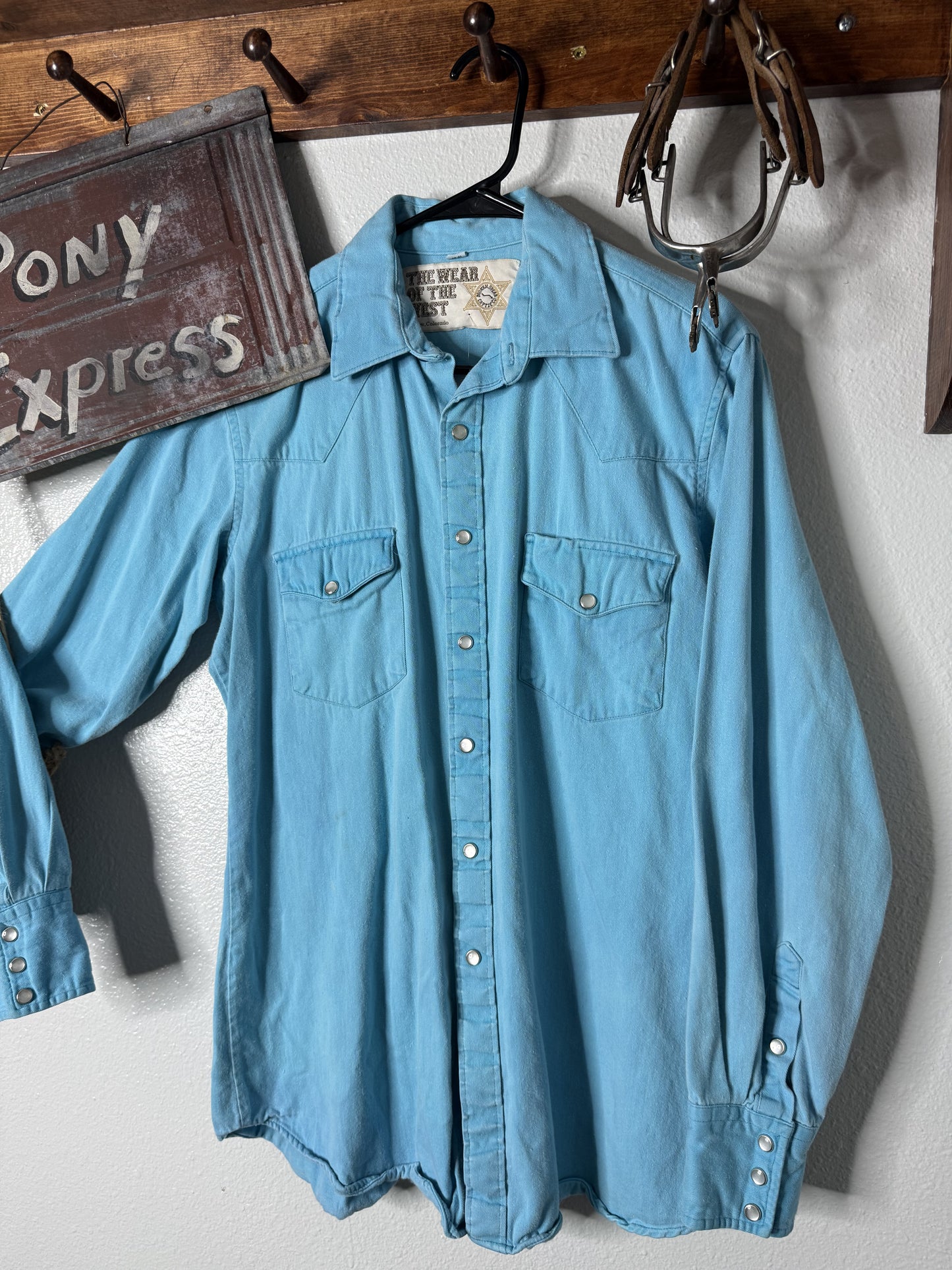 Vintage the Wear of the West Pearl Snap Shirt