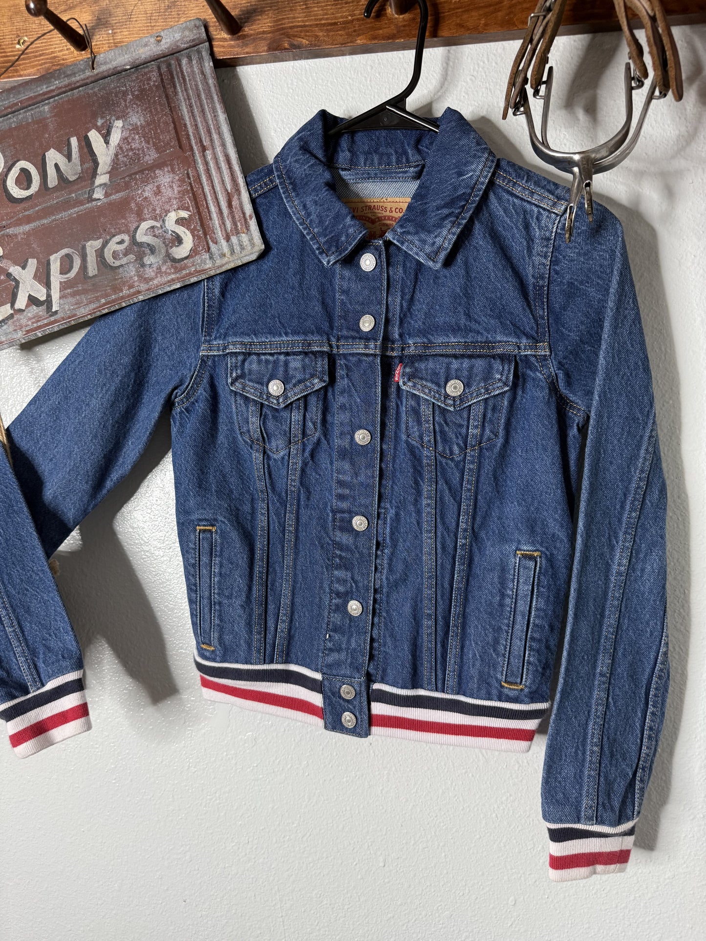 Levi’s Denim Bomber Jacket