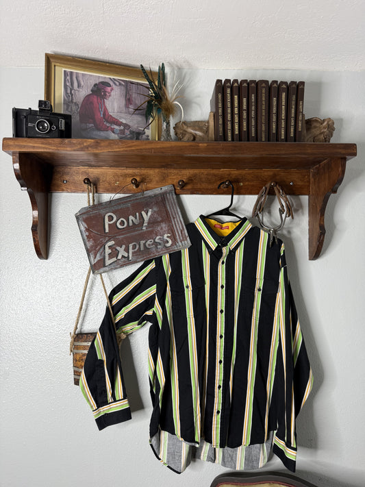 Vintage Texas Cotton Button-Up Shirt