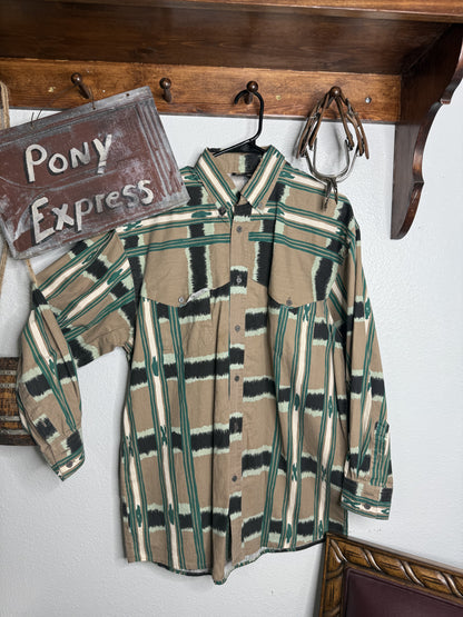 Vintage Western Signatures Button-Up Shirt