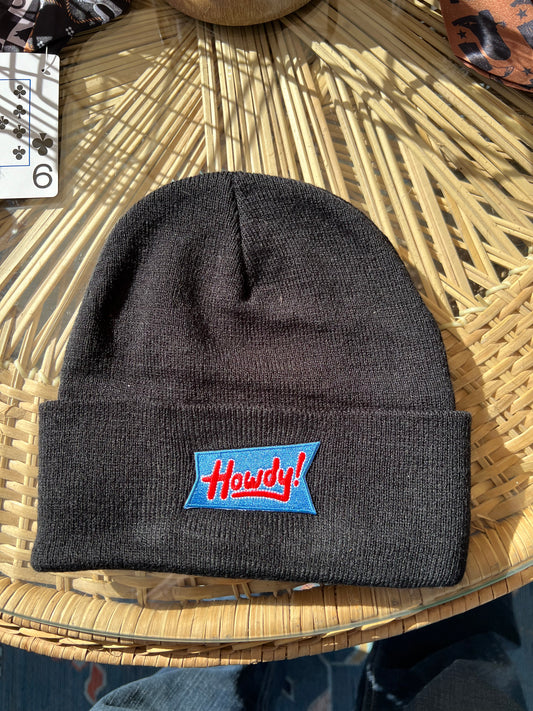 Howdy - Patch Beanie